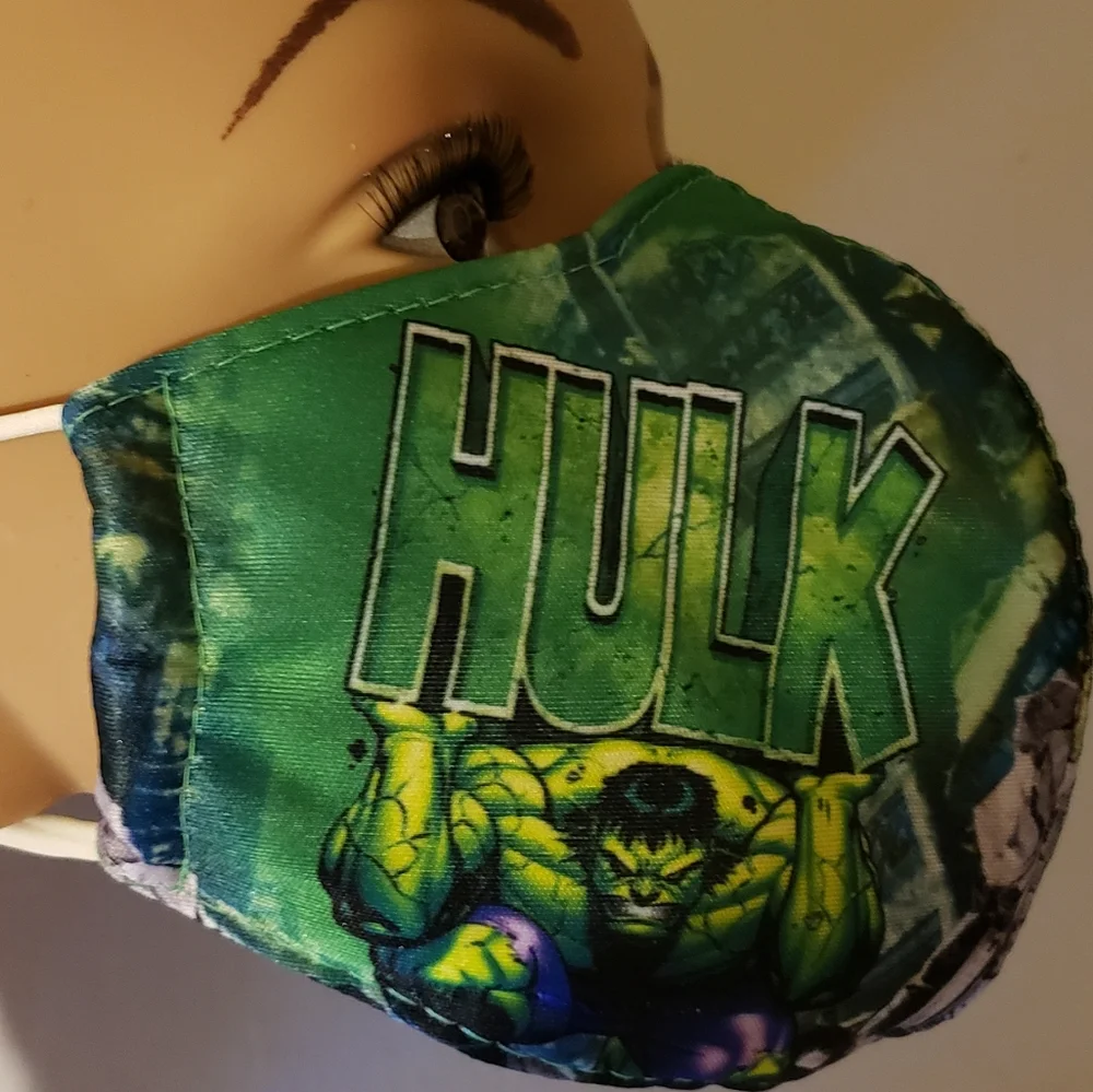 Incredible Hulk Kids Face Mask